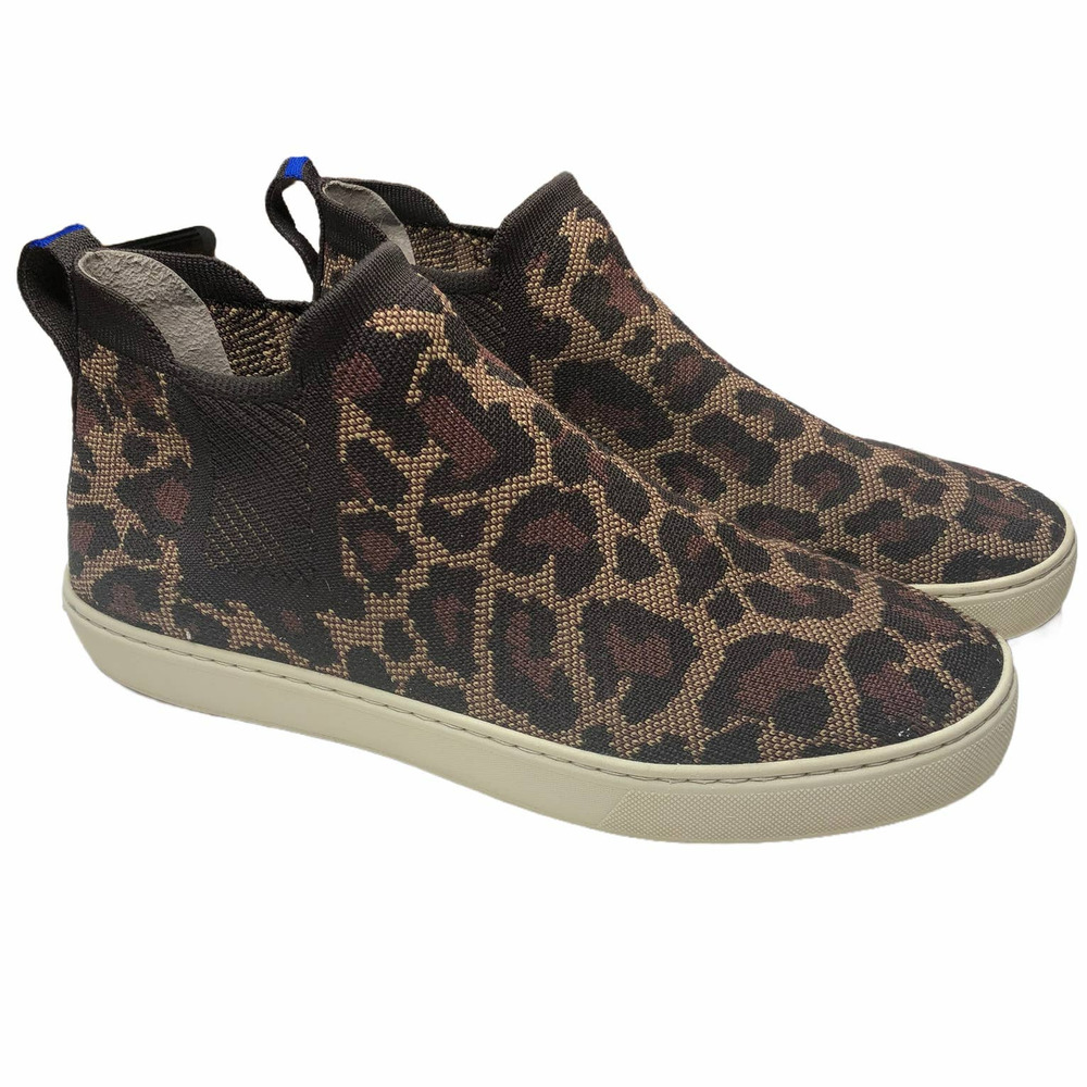 Rothy's Leopard Wildcat Chelsea Sneakers